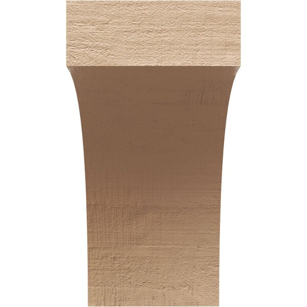 2in. W X 4in. H X 12in. L Huntington Woodgrain TimberThane Rafter Tail, Primed Tan